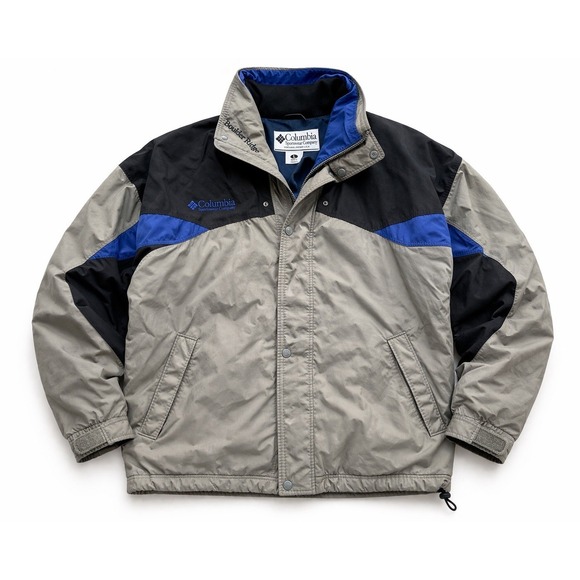 Columbia Other - Columbia Sportswear Boulder Ridge Jacket Mens Large Gray Blue Coat